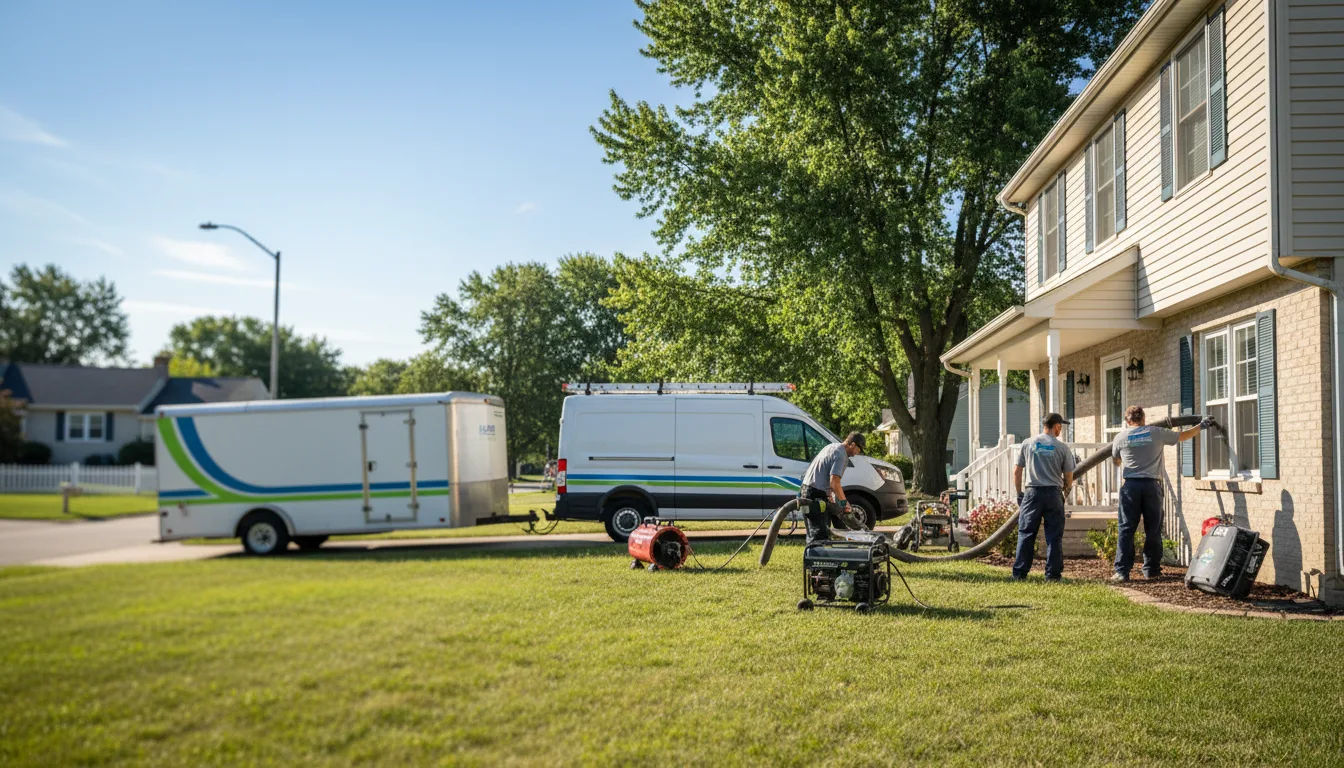 Flooded Basement Restoration And Cleanup With Repair in Maxwell, NE near me